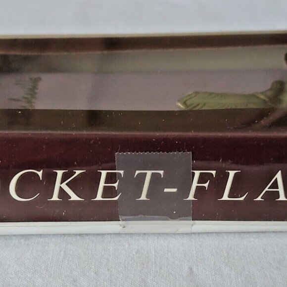 Nashville Cowgirl Boots Pocket Flask Stainless Steel Hinged Cap NEW - Picture 2 of 5